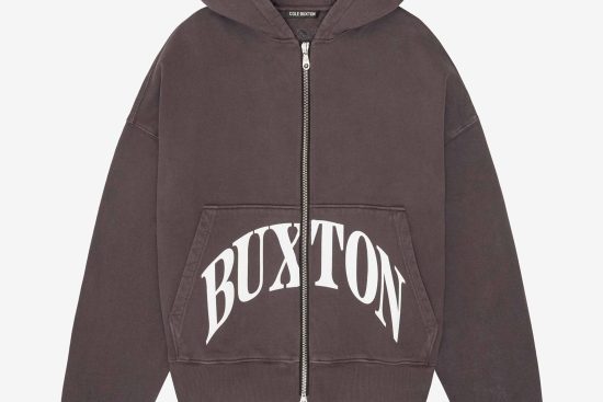 Cole-BCole Buxton Hoodie || Timeless Comfort and Modern Styleuxton-heavyweight-cropped-logo-zip-hoodie-washed-brown-AW23CBZH001-310-XS