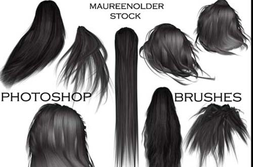 6.photoshop-hair-brushes