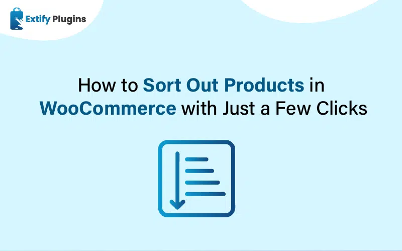 Product Sorting WooCommerce