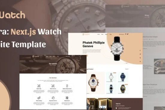 Best Collection of Premium Watch Website Templates for Your Business