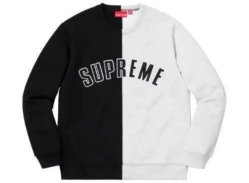 Black-And-White-Supreme-Sweatshirt