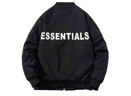 Black Essentials Hoodie