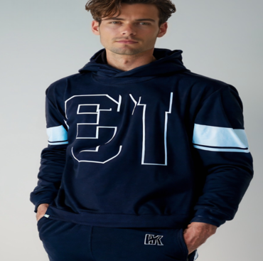 Blue Graphic track Suit