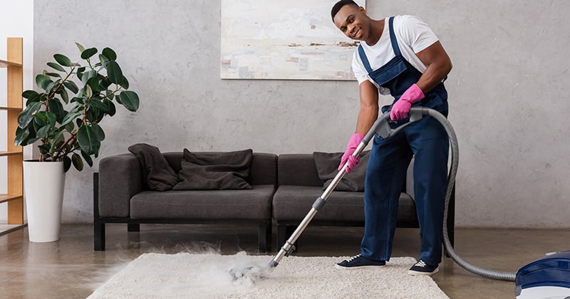 Cleaner-using-commercial-carpet-cleaner-on-carpet-in-home