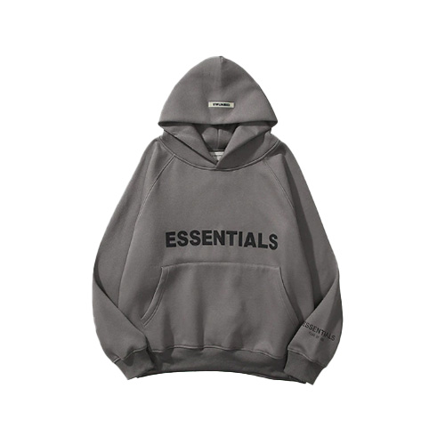 Dark Grey Essentials Hoodie