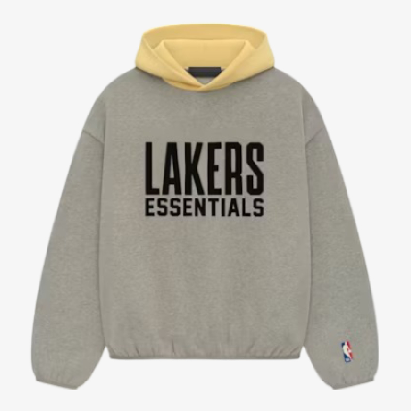 Essentials NBA Lakers Hoodie Warm Heather (1)