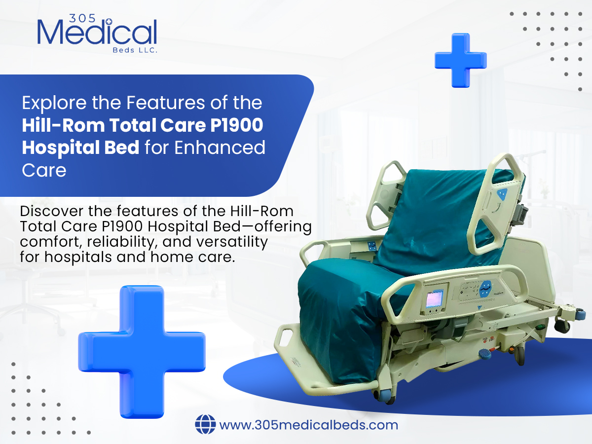 Explore the Features of the Hill-Rom Total Care P1900 Hospital Bed for Enhanced Care