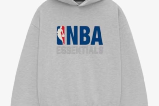 Fear of God Essentials NBA Hoodie Light Heather