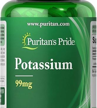 Puritans Pride Potassium Caplets