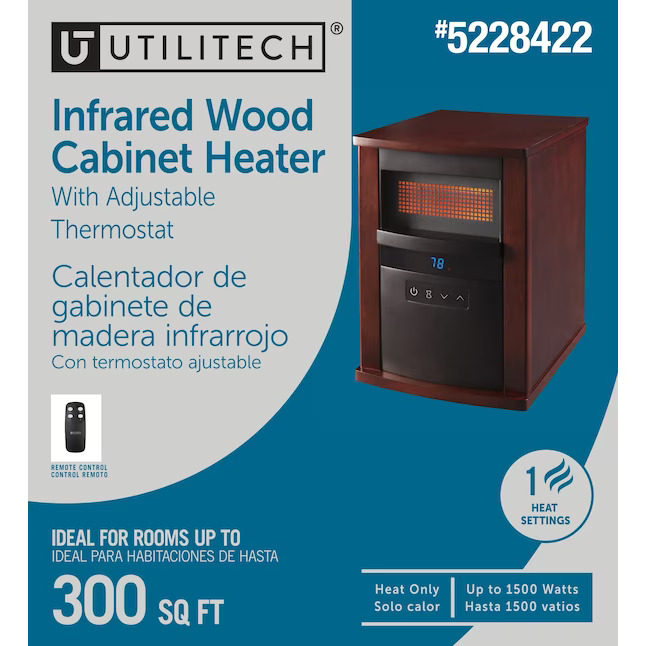 Utilitech-1500-watt-heater-cabinet-design