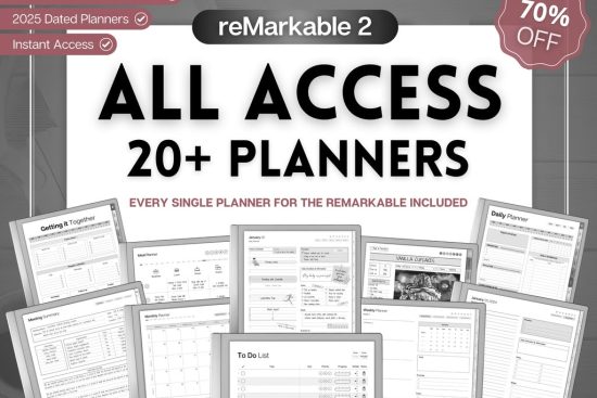 remarkable planner