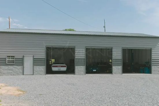 three-car-metal-garage