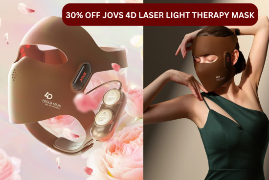 30% Off JOVS 4D Laser Light Therapy Mask   Dealszo