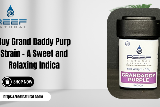 Buy Grand Daddy Purp Strain – A Sweet and Relaxing Indica