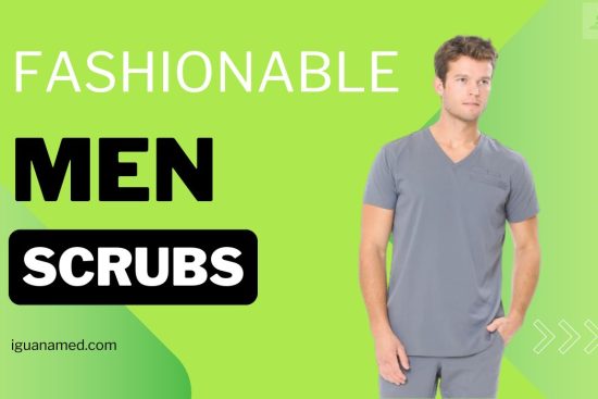 Fashionable men scrubs