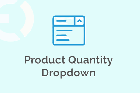 Product Quantity Dropdown