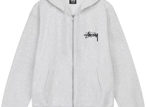 White Stussy Hoodie