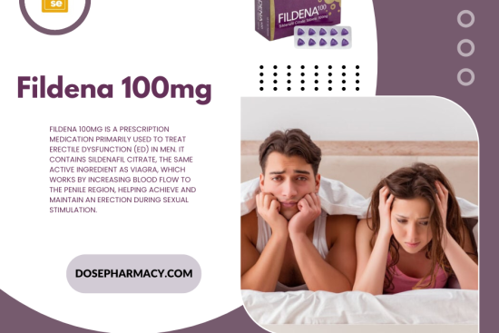 How Fildena 100mg Helps Restore Confidence in Men with ED