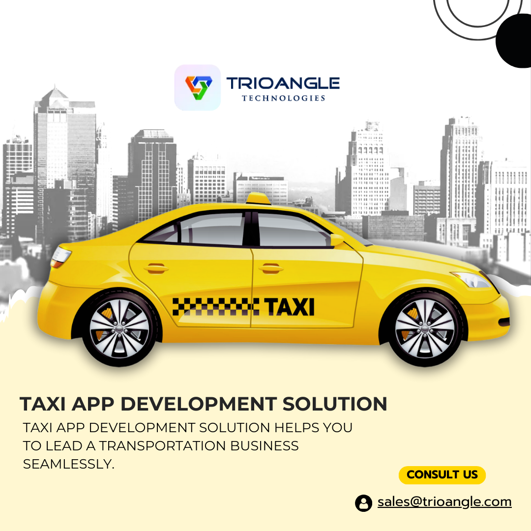 taxi app development solution