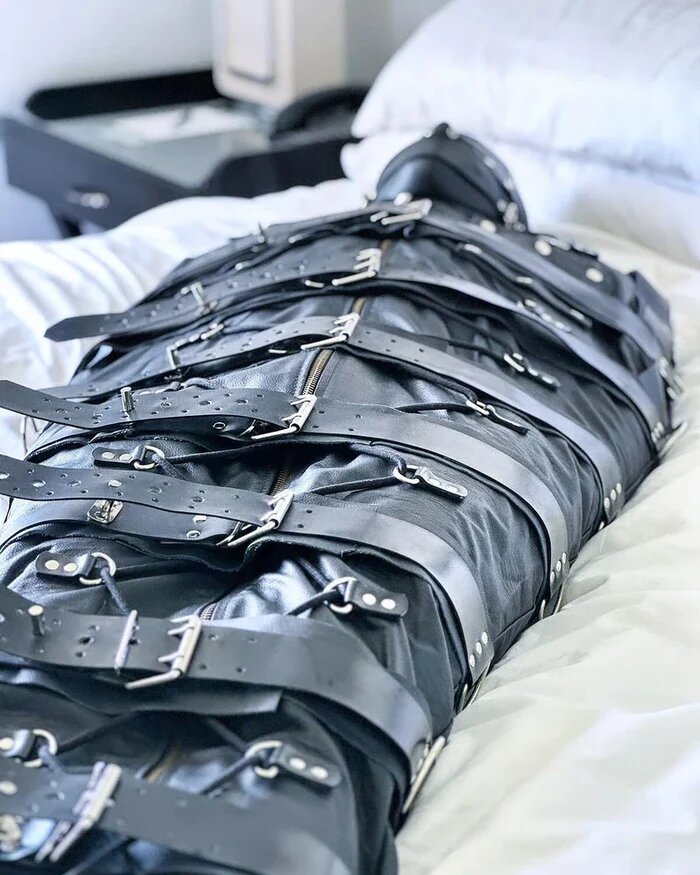 Leather Sleepsack Bondage Sleeping Bag