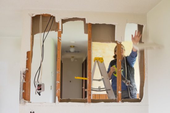 sheetrock removal